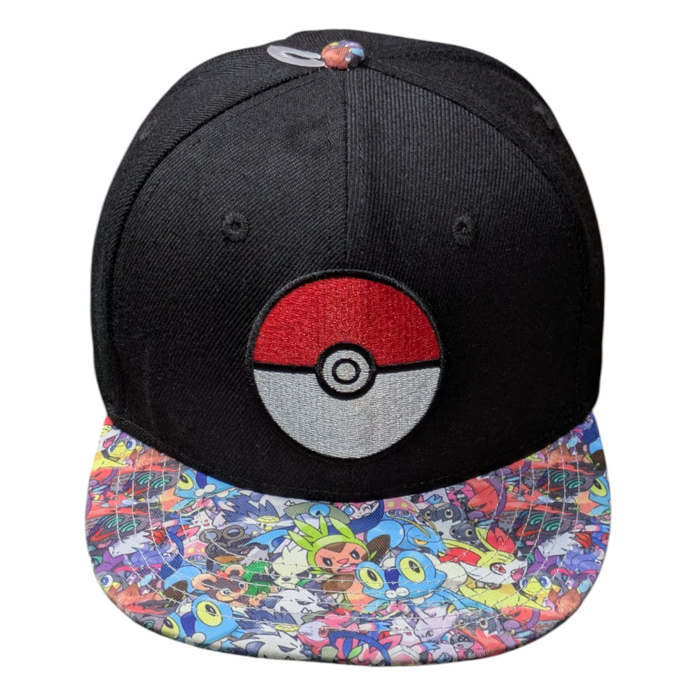 Pokémon - Pokeball Bioworld - Sublimated Bill - Snapback Hat -